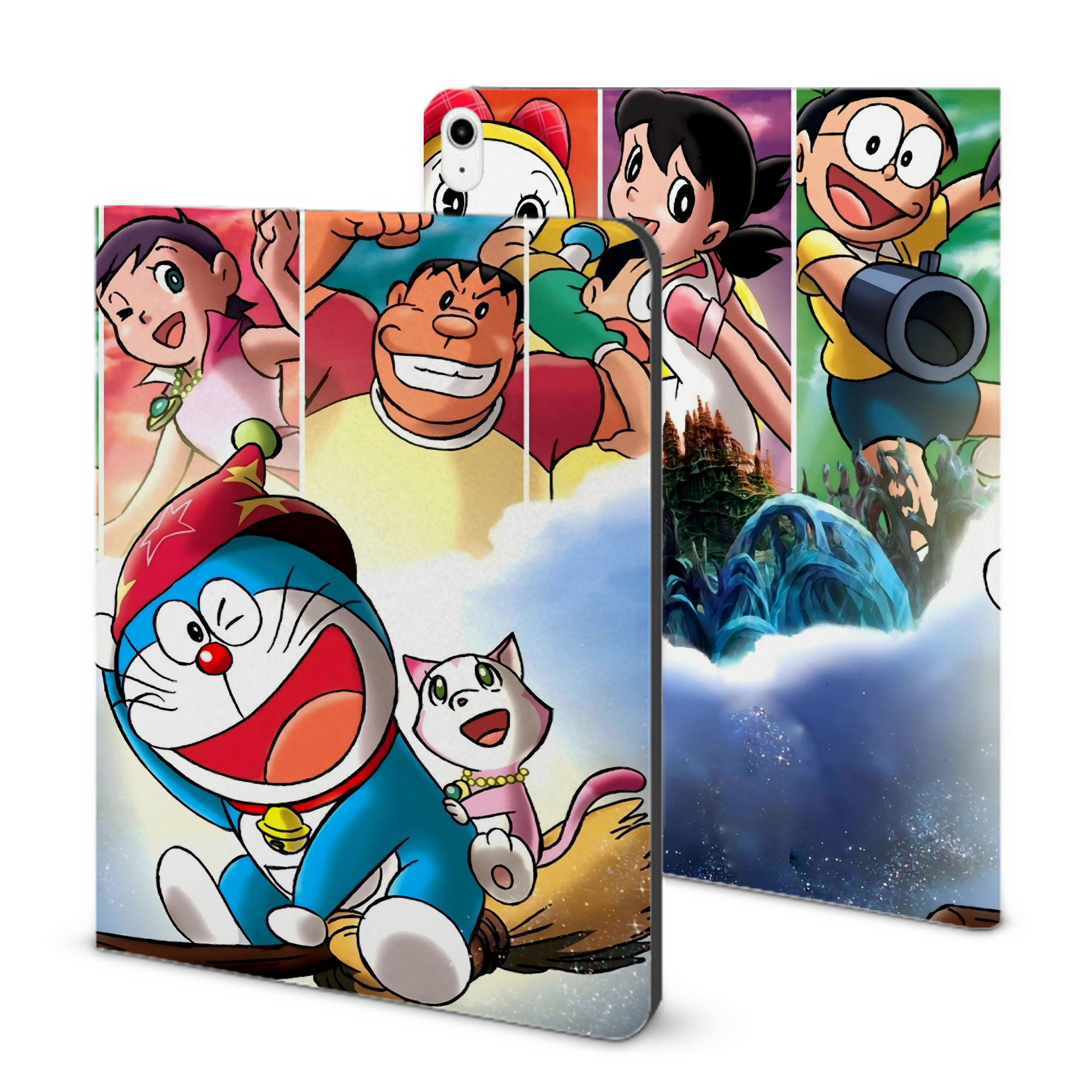 （画像用） ドラえもん Doraemon IPadケース ペンホルダー付き ブックスタイルデザイン